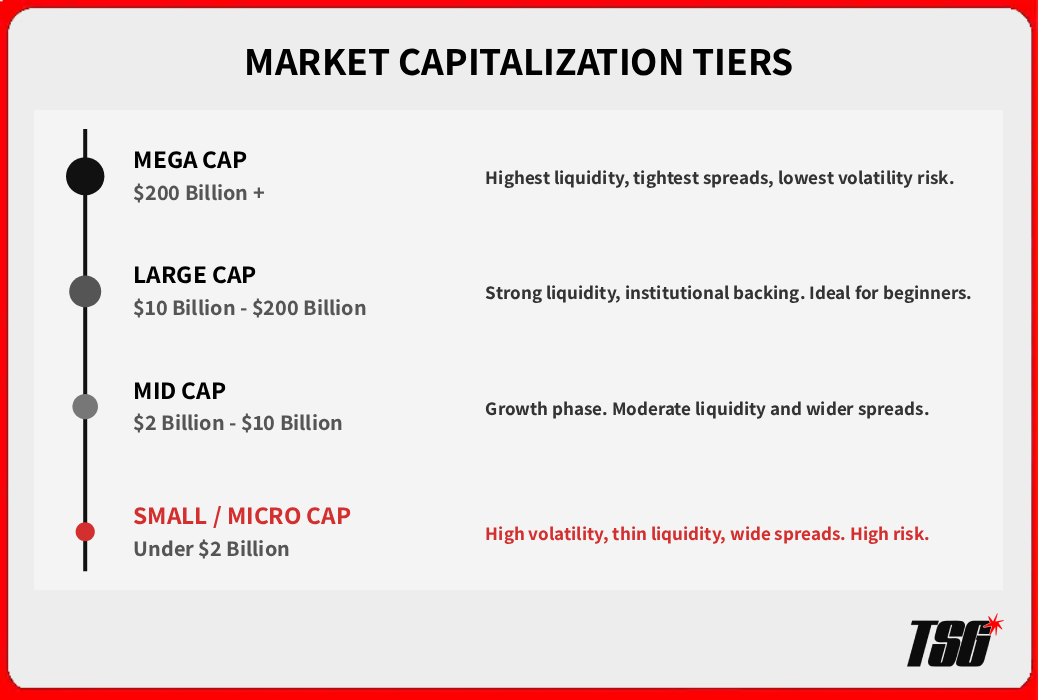 Market cap tiers