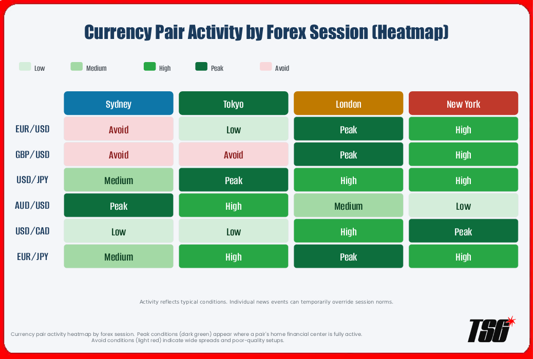 Currency Pair Activity